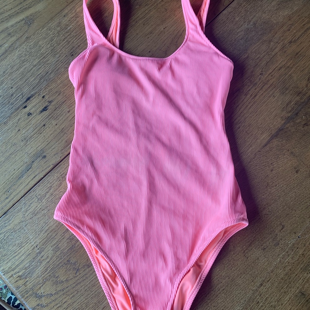 Hot pink aerie one piece swimsuit